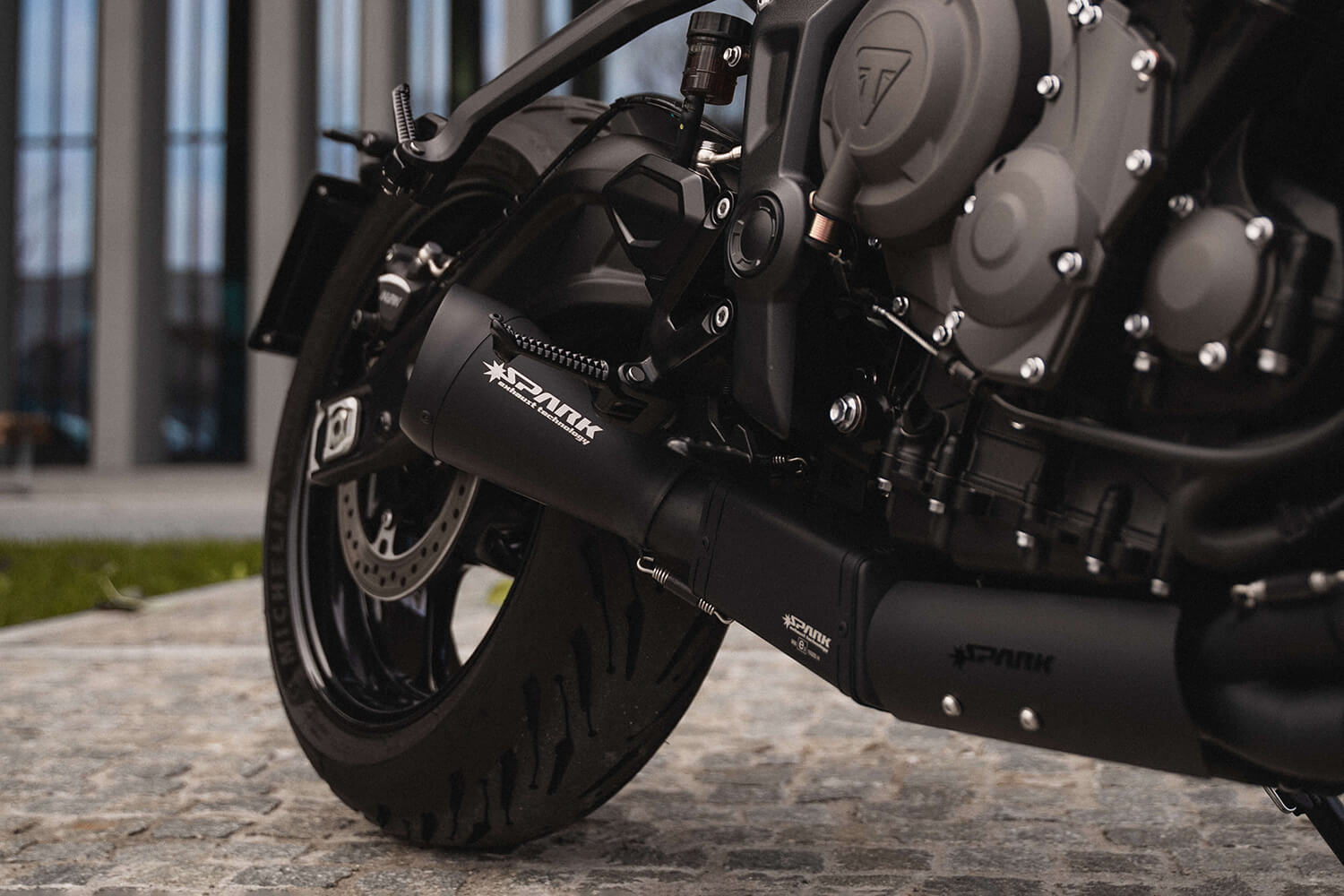 Výfuk SPARK TRIUMPH TRIDENT 660 21-24, TIGER 660 22-25 GTR8819BOM-1